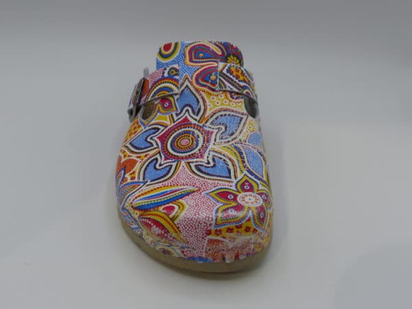 Sabot en cuir SEMELFLEX Geranium – Image 3