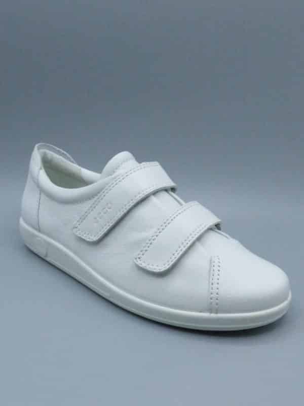 Chaussure velcro ECCO 206513 blanc