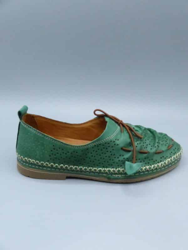 CHAUSSURES COCO ABRICOT MEOLANS vert – Image 2