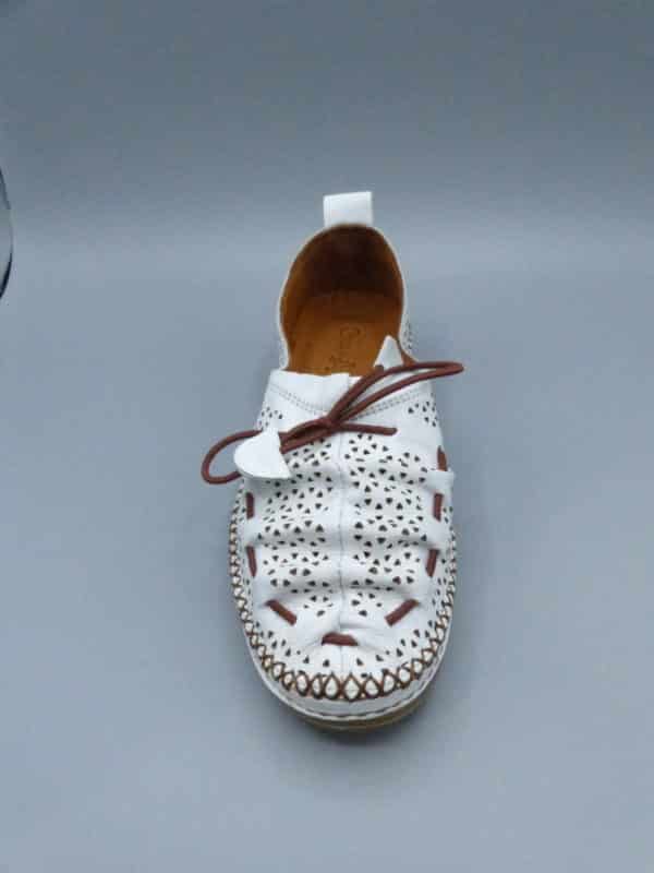 CHAUSSURES COCO&ABRICOT MEOLANS blanc – Image 3
