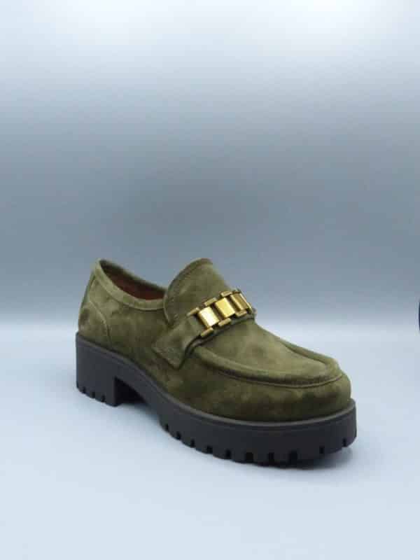 jarno 1 - Mocassin ROSEMETAL JARNO kaki