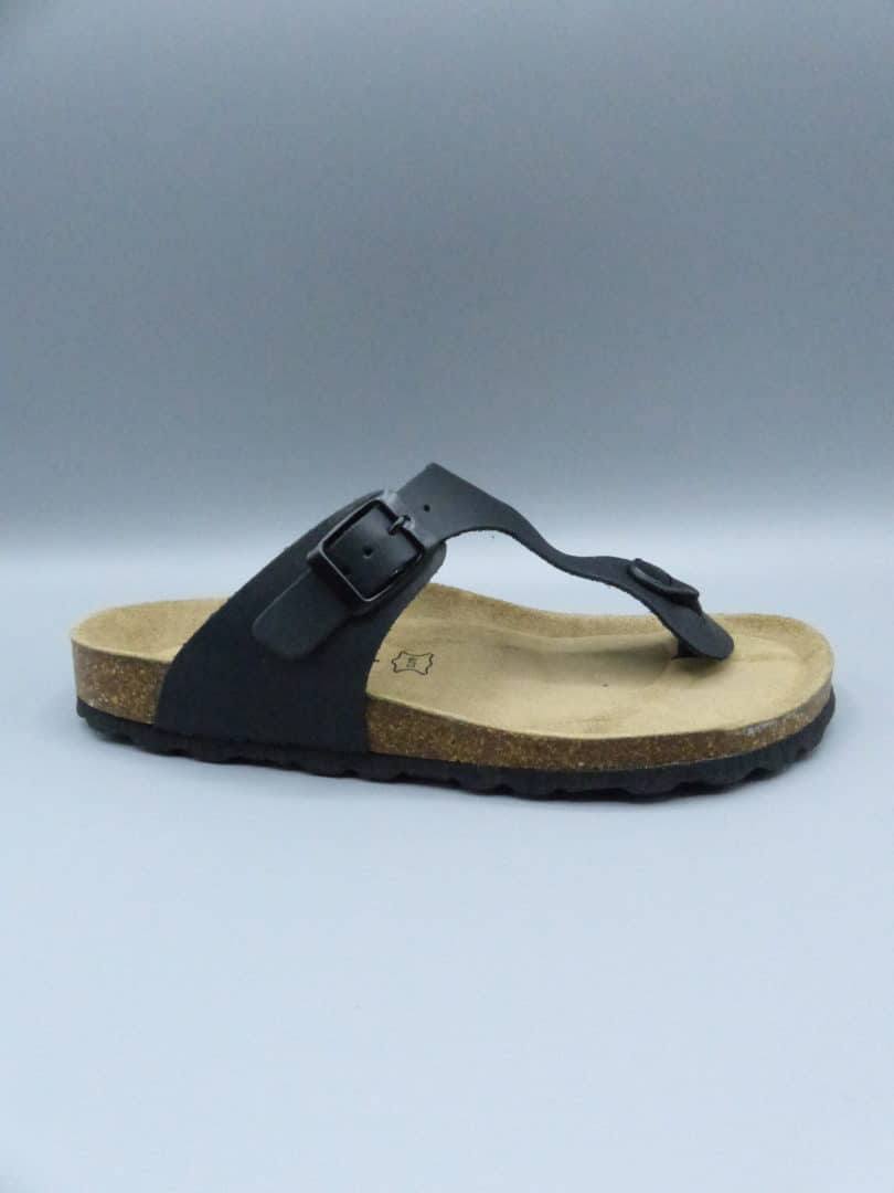 Mule en cuir ARIMA PIMENT CHAUSSURES ET COMPAGNIE