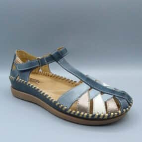 Sandale semi ouverte PIKOLINOS W8K-0705 CADAQUES bleue