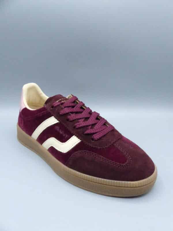 Basket GANT CUZIMA en velours et daim