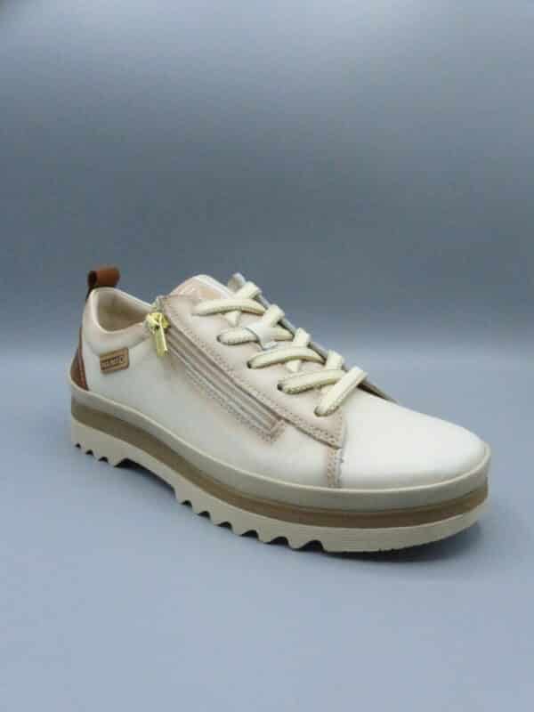 Chaussure à lacet et zip PIKOLINOS W3W-6979 VIGO blanc